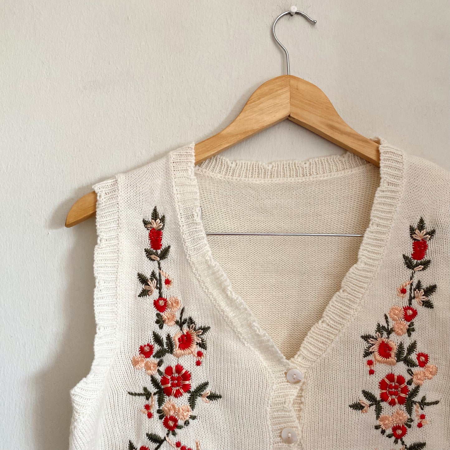 Knitted vest