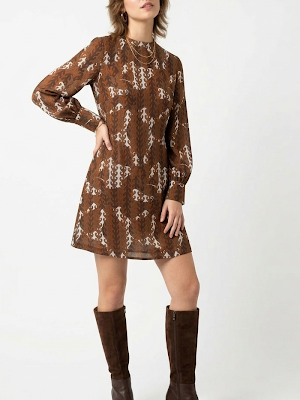 Retro mini dress
