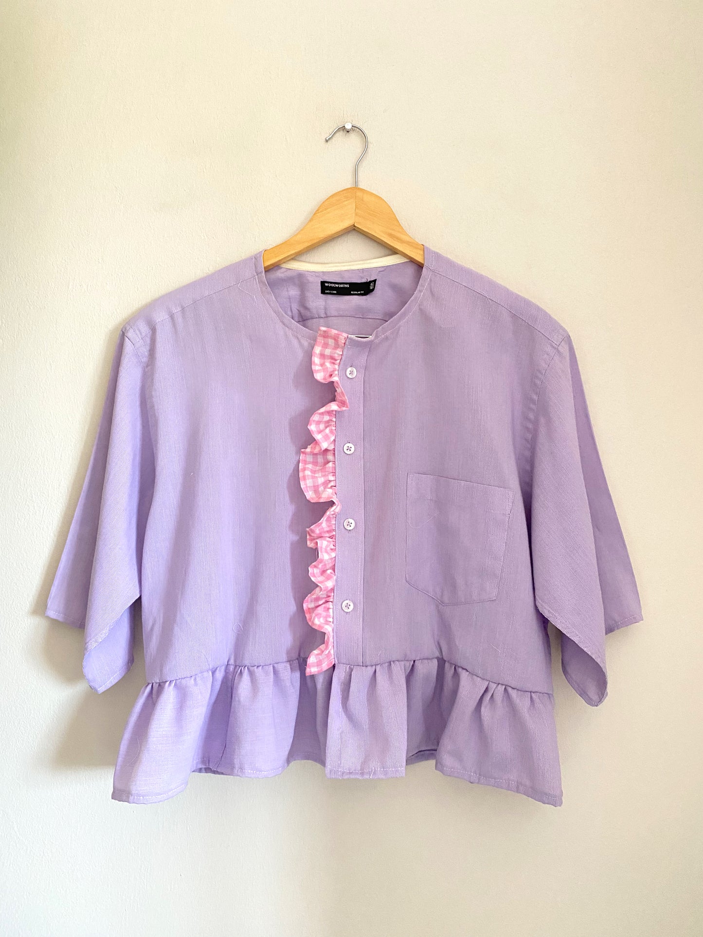 Purple blouse