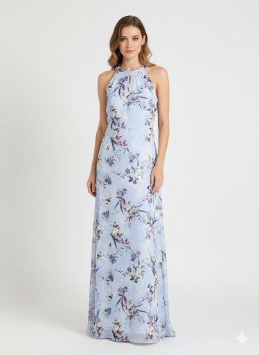 Floral maxi dress