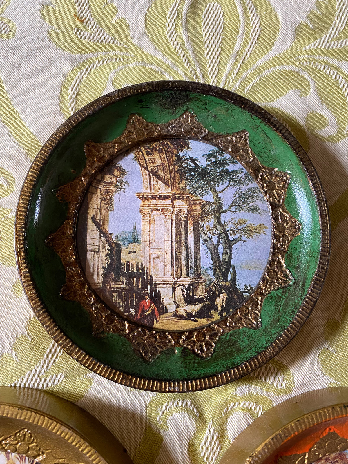 Miniature vintage plaques
