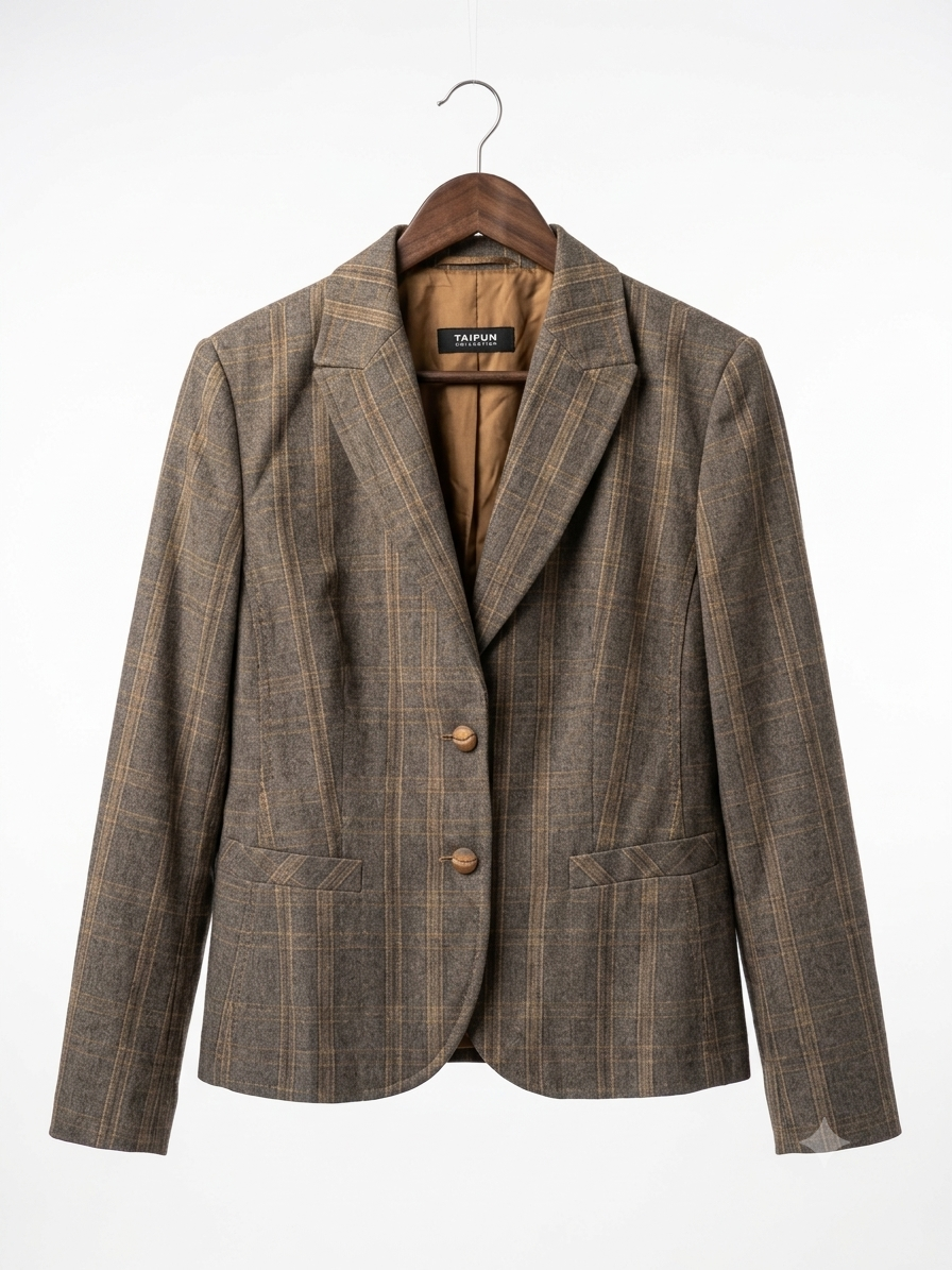 Plaid blazer