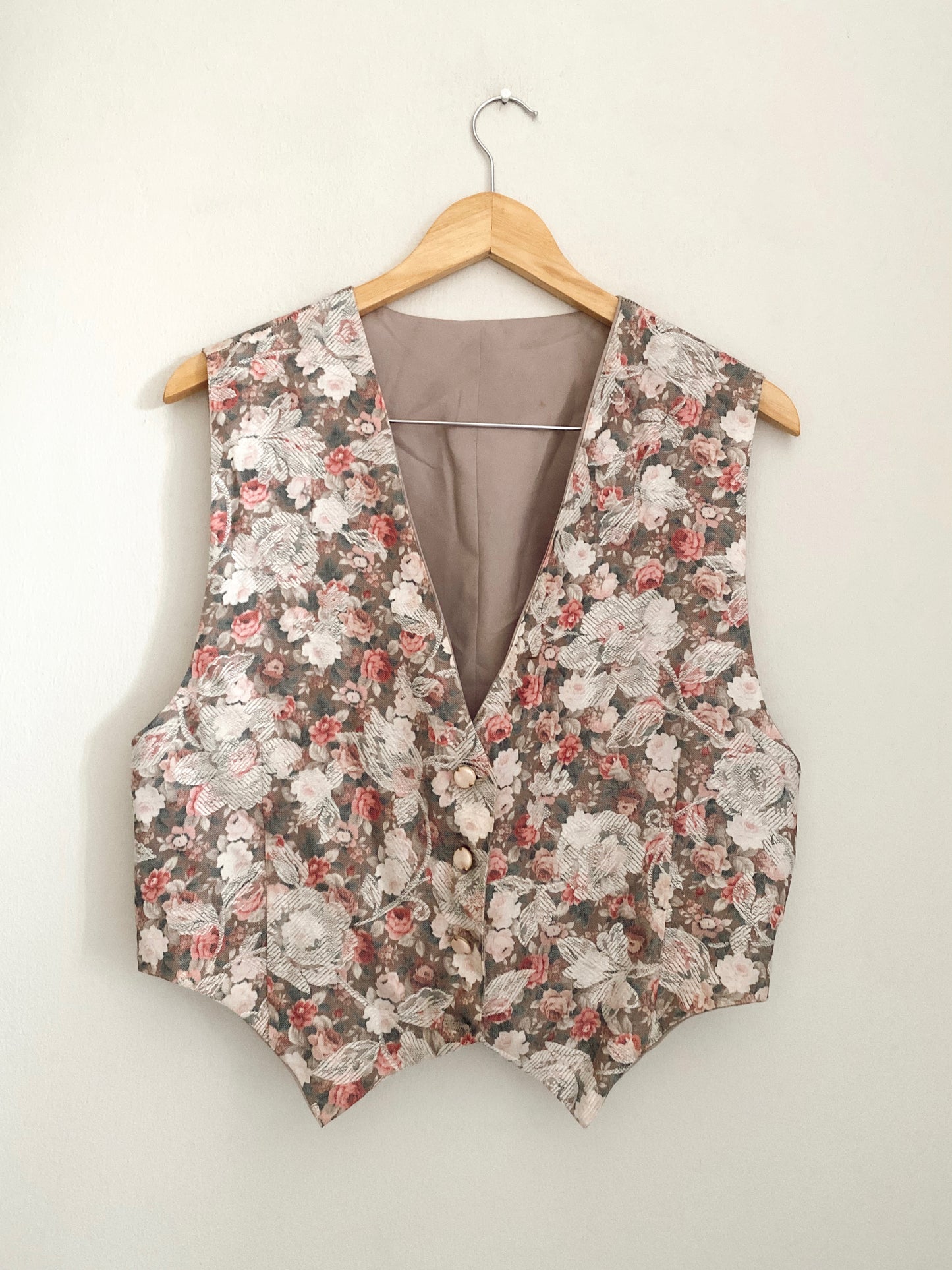 Floral waistcoat
