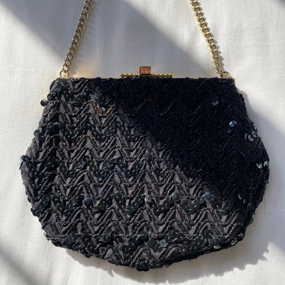 Black handbag