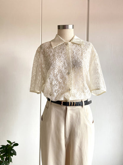 Vintage lace shirt