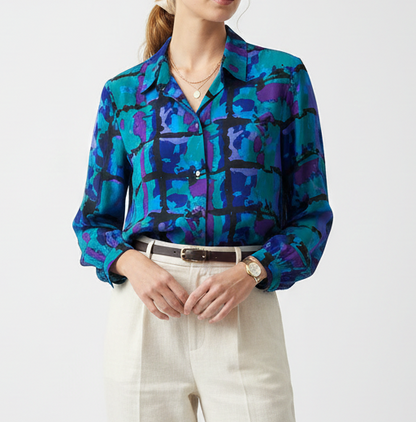Colourful blouse