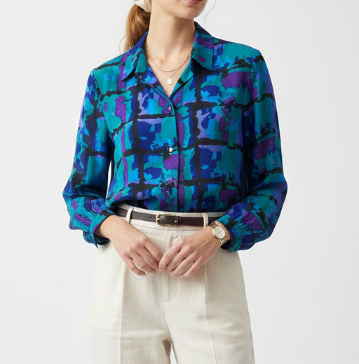 Colourful blouse