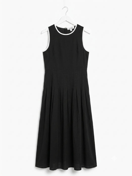 Sleeveless midi dress