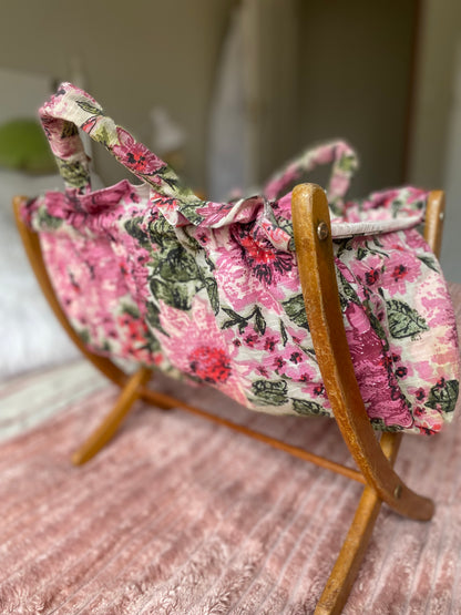 Vintage knitting bag
