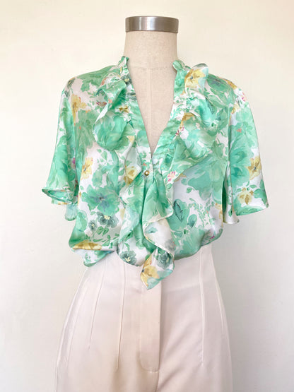 Ruffle blouse