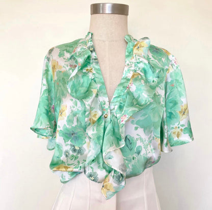 Ruffle blouse