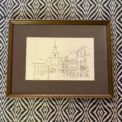 Vintage print