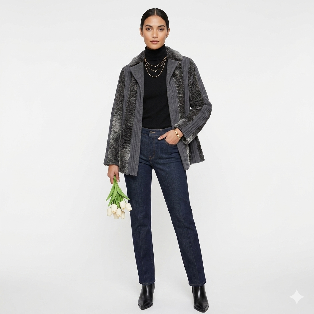 Swakara fur jacket