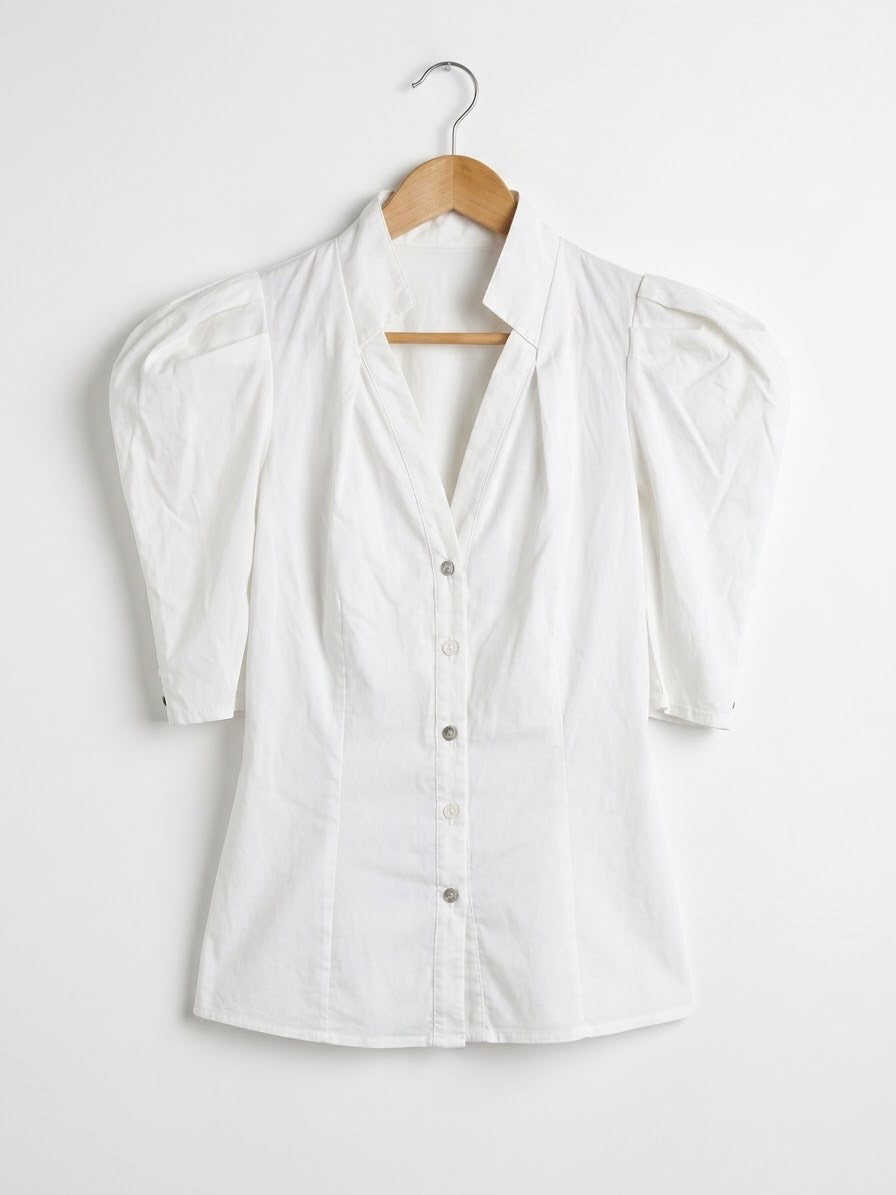 Puff sleeve blouse