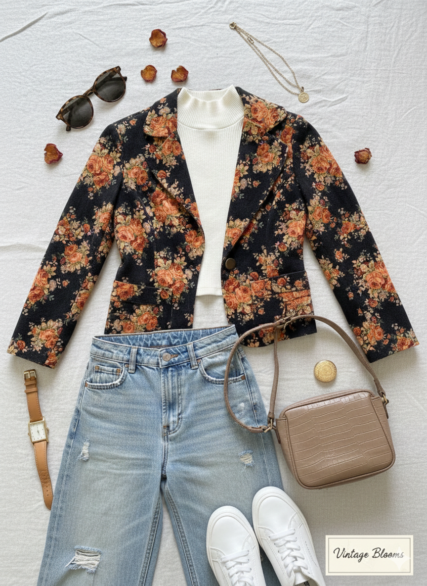 Floral jacket