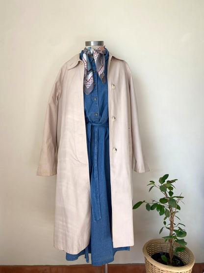 Cotton trench coat