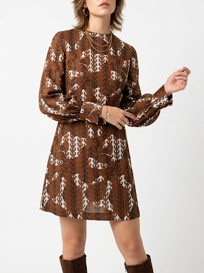 Retro mini dress