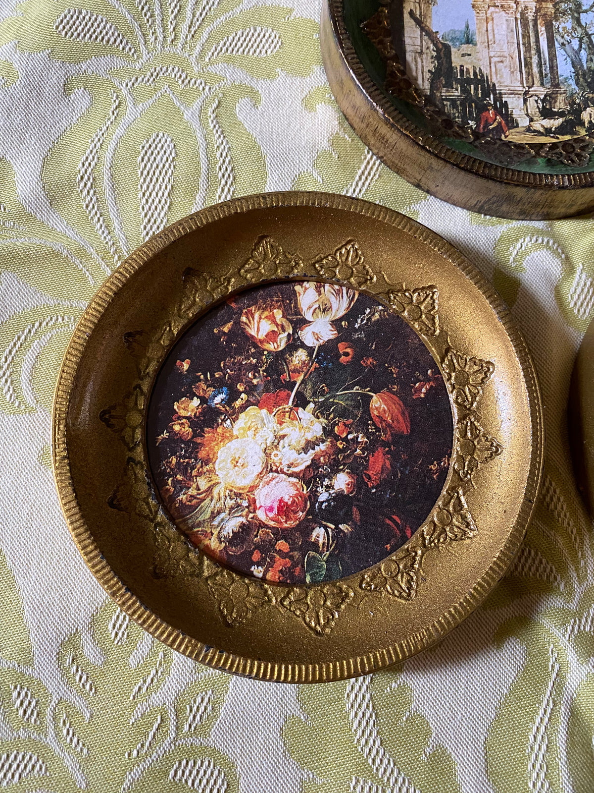 Miniature vintage plaques