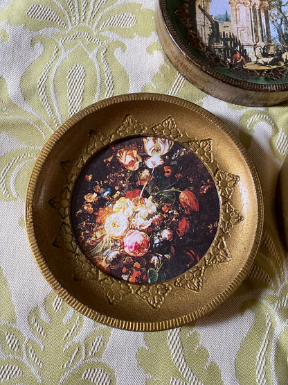 Miniature vintage plaques