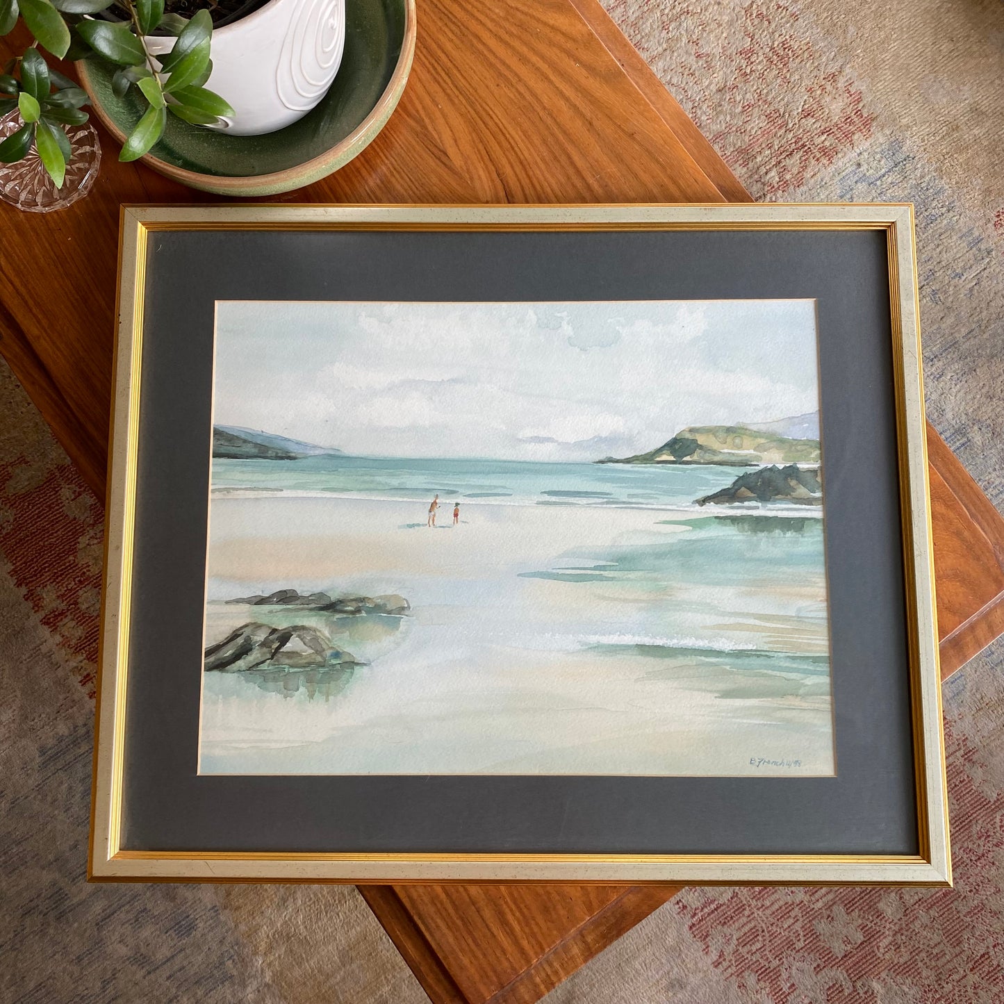 Impressionist shoreline