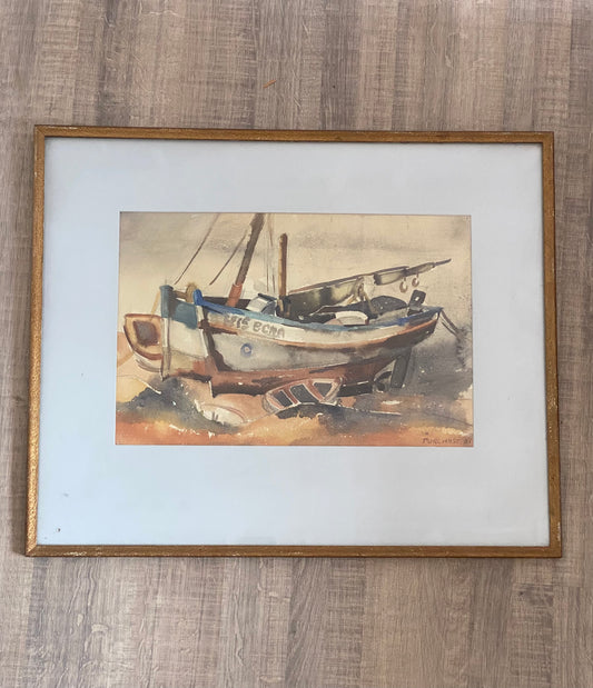 Nautical watercolour
