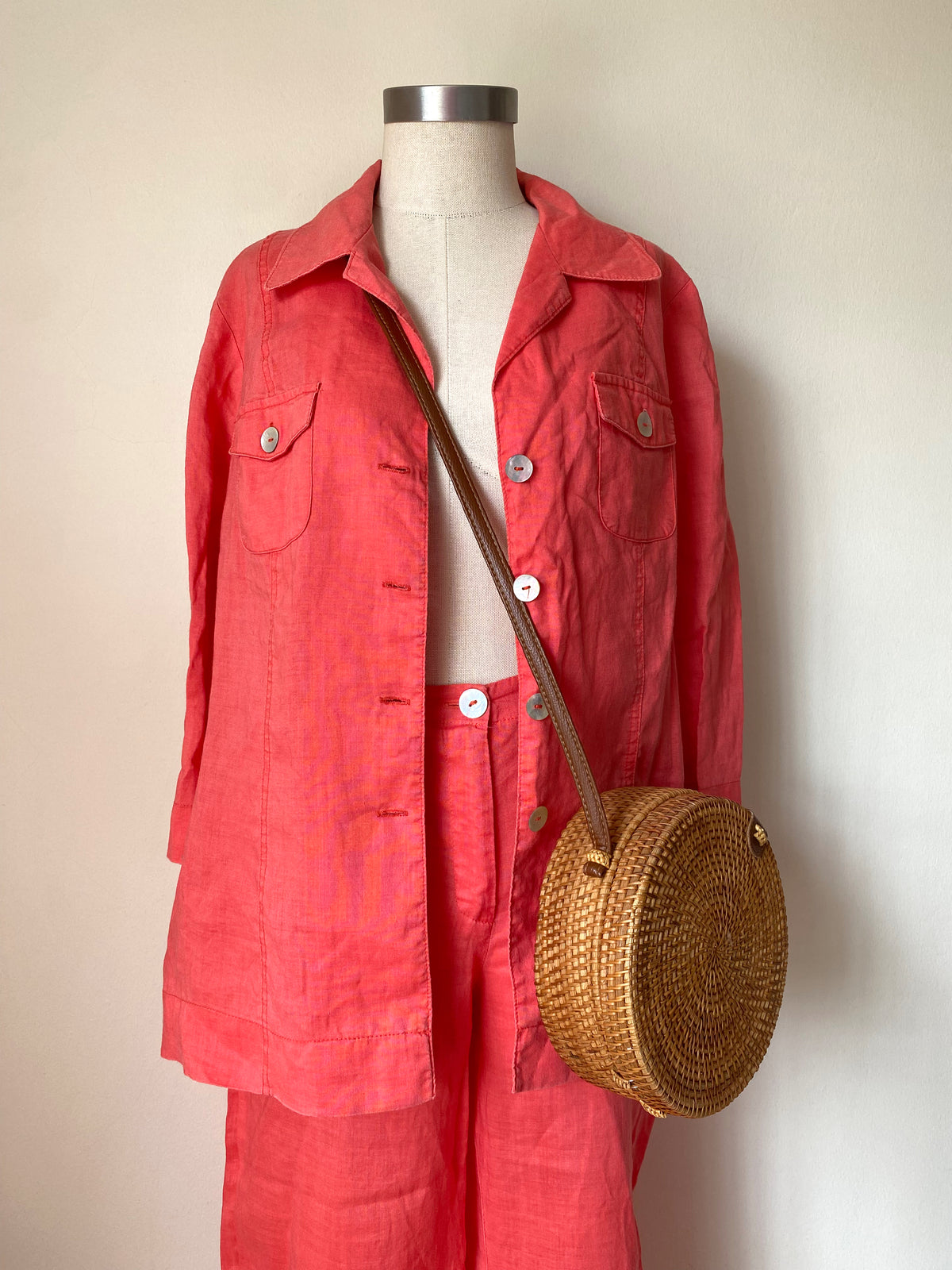Linen suit