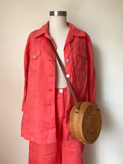 Linen suit