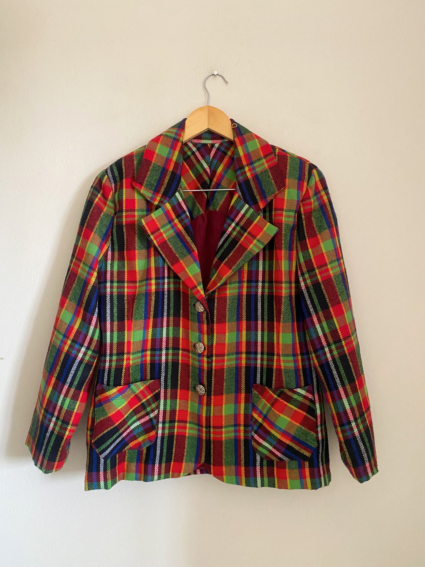 Plaid jacket