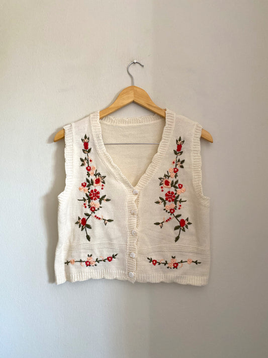 Knitted vest