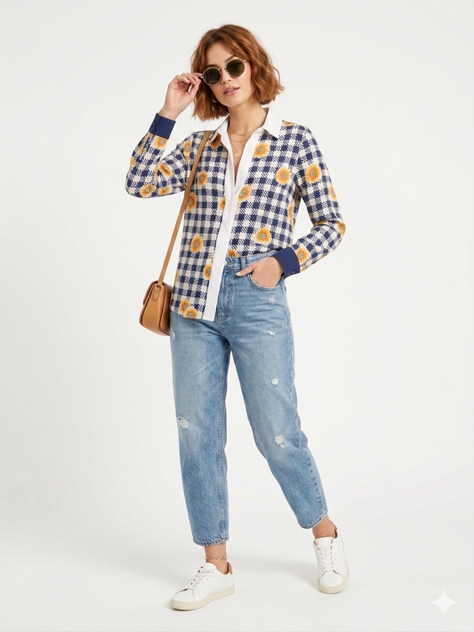 Sunflower blouse