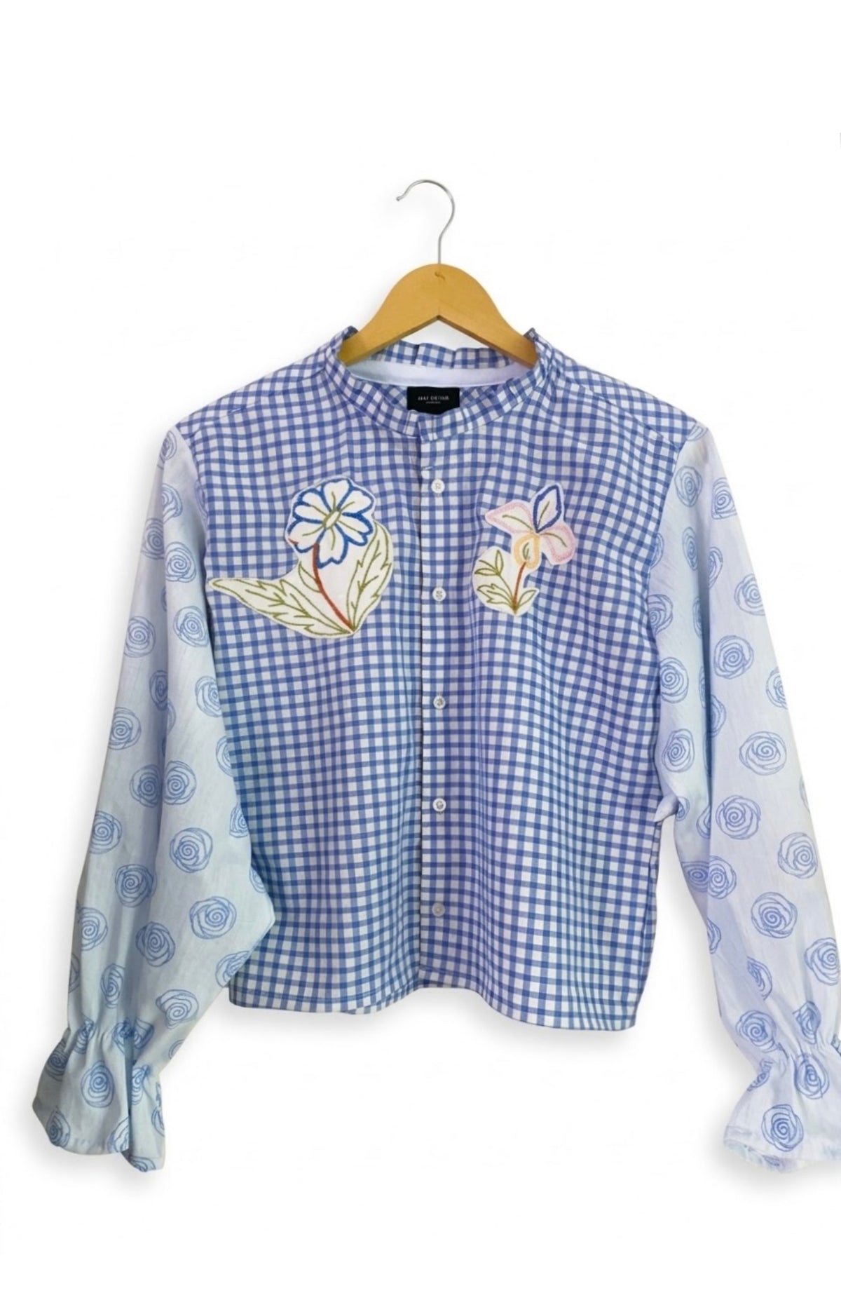 Gingham blouse