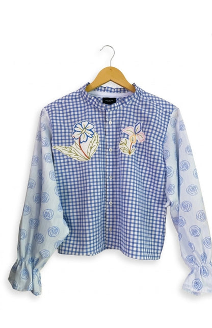 Gingham blouse