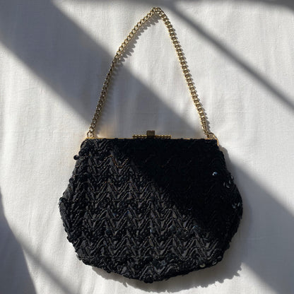 Black handbag