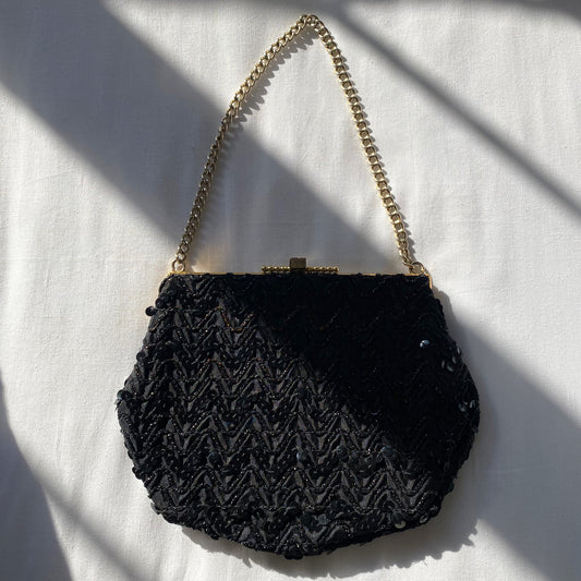 Black handbag