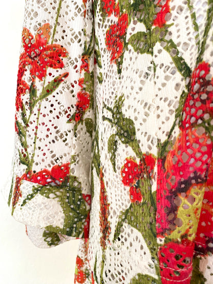 Botanical dress and jacket