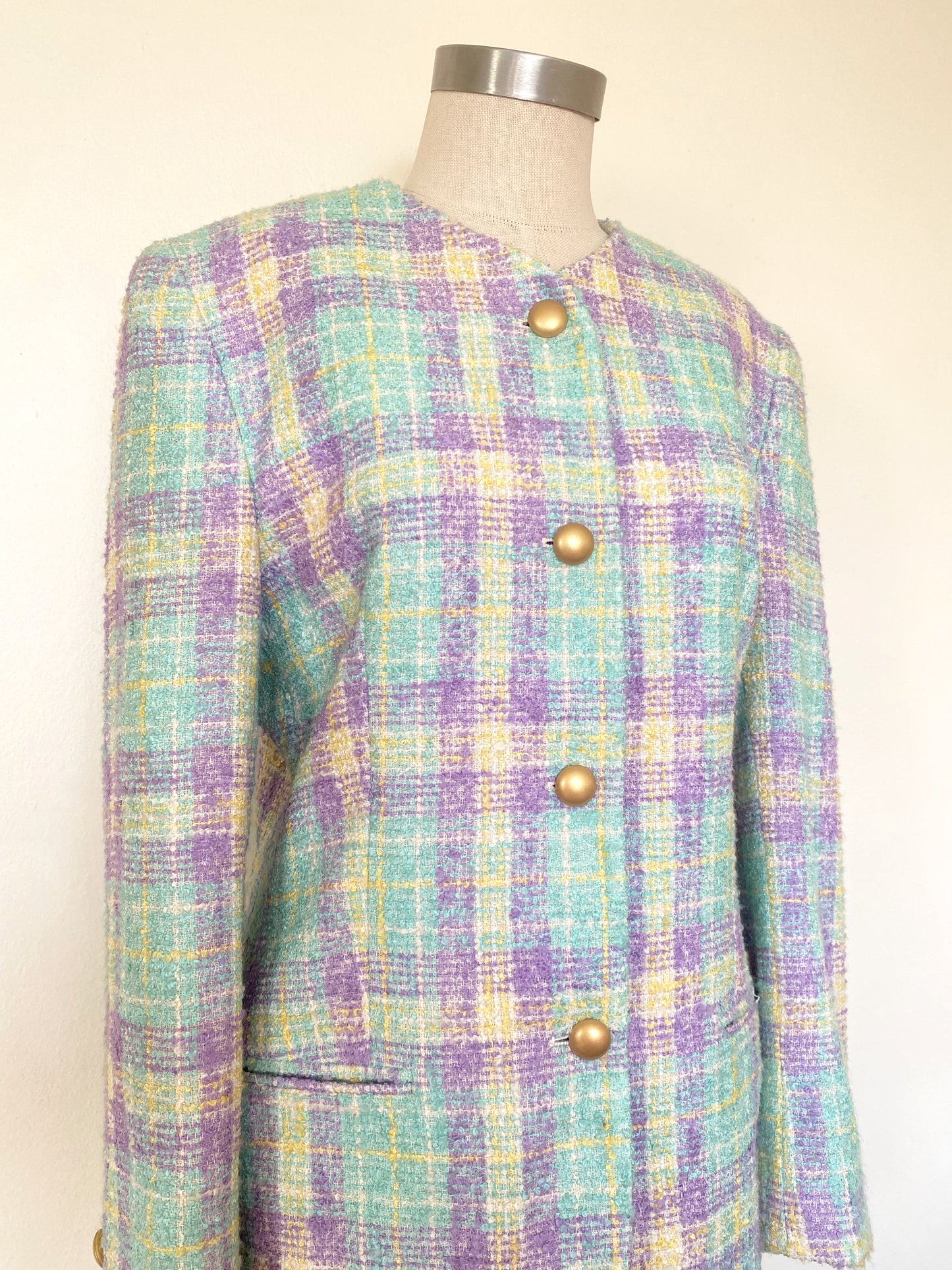 Bouclè tweed suit