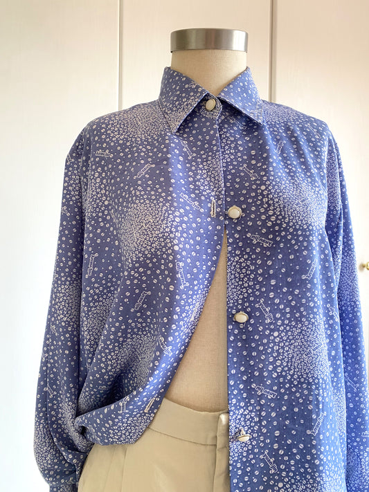Periwinkle button up