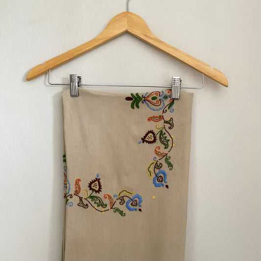 Embroidered tablecloth