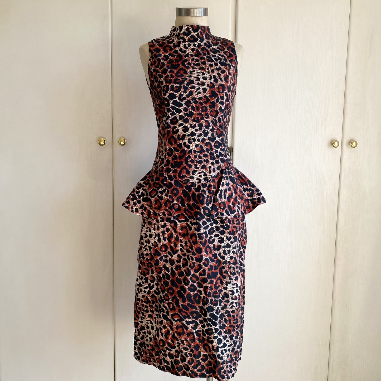 Animal print dress