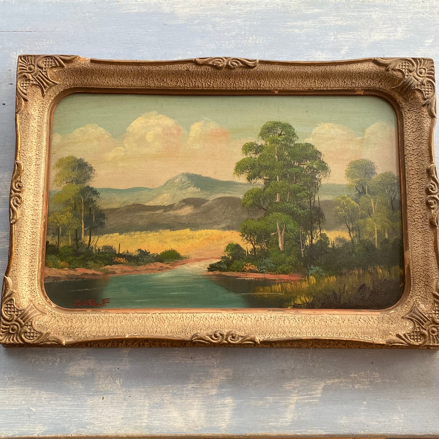 Vintage landscape