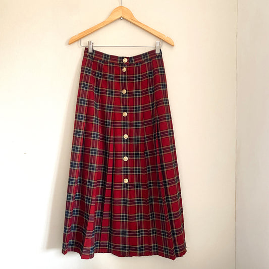 Plaid skirt