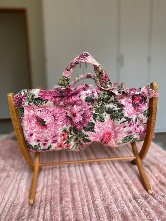 Vintage knitting bag