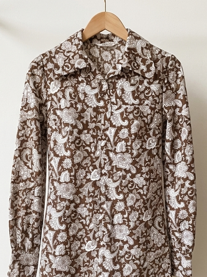 Vintage paisley dress