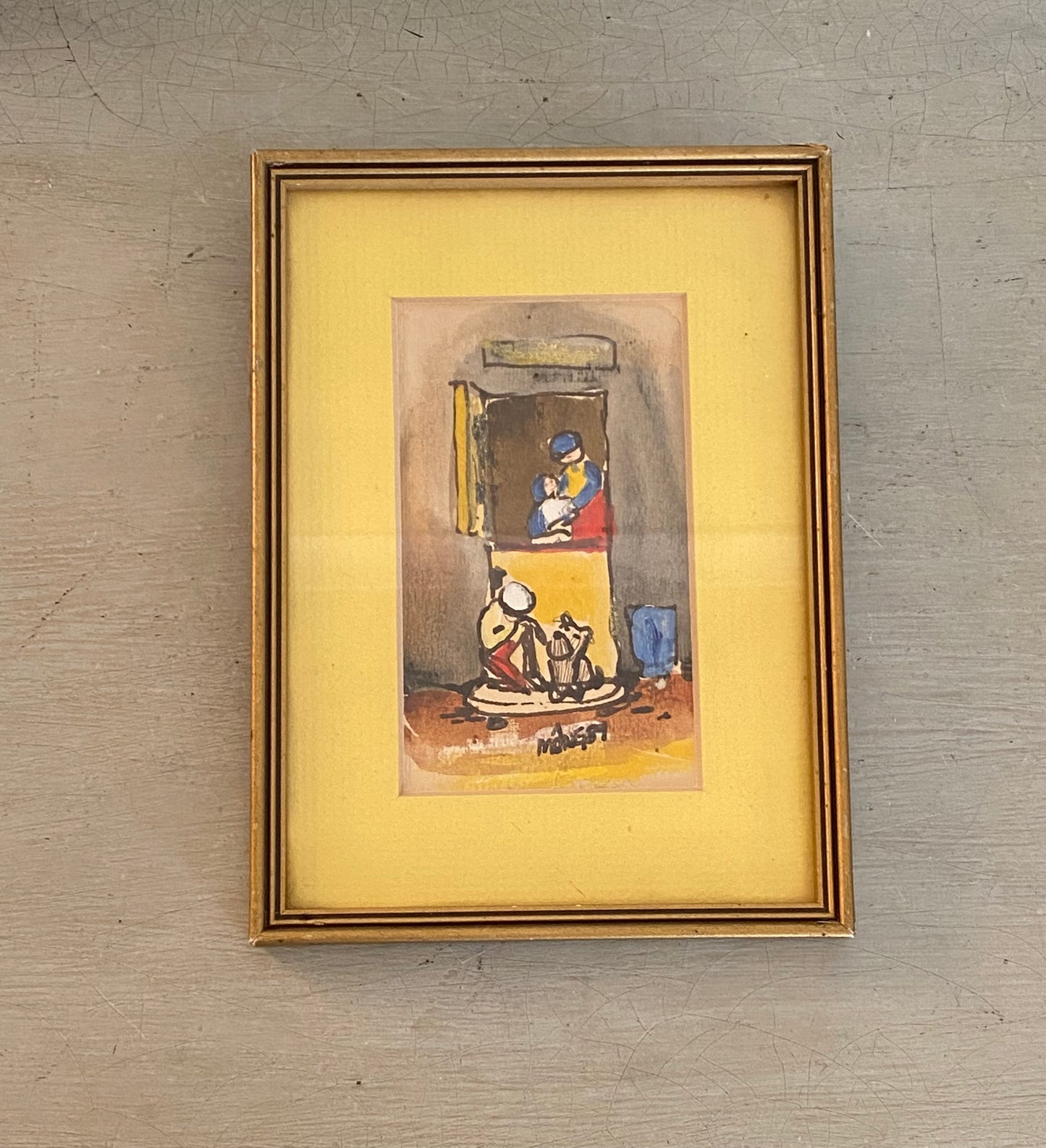 Vintage painting