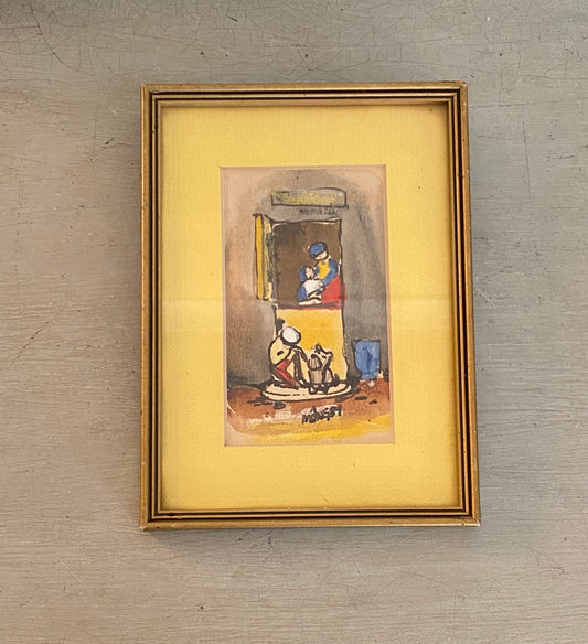 Vintage painting
