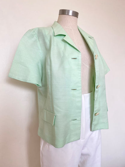 Short sleeve vintage jacket