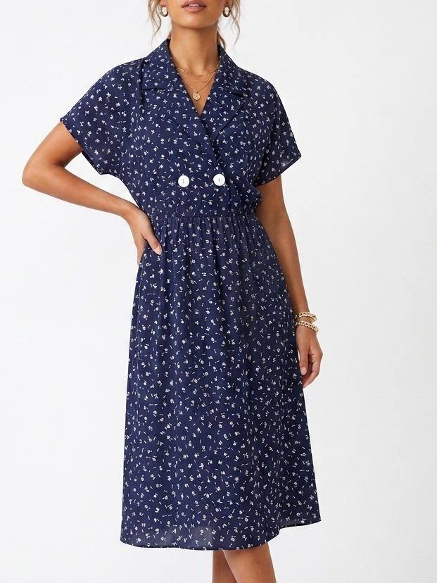 Midi floral dress