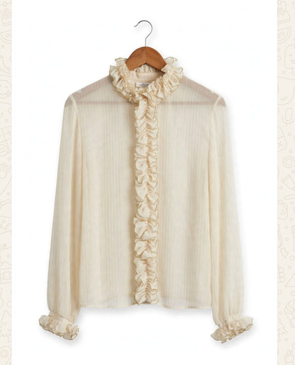 Ruffle blouse