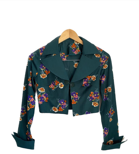 Vintage crop jacket