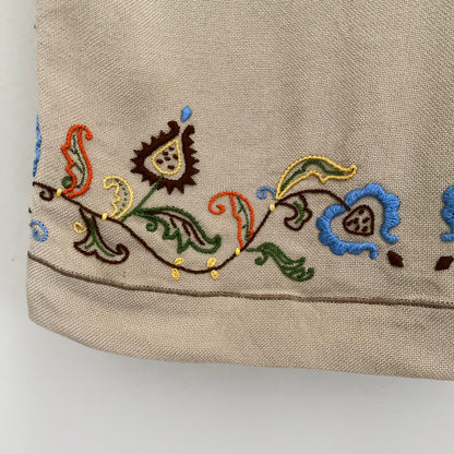 Embroidered tablecloth